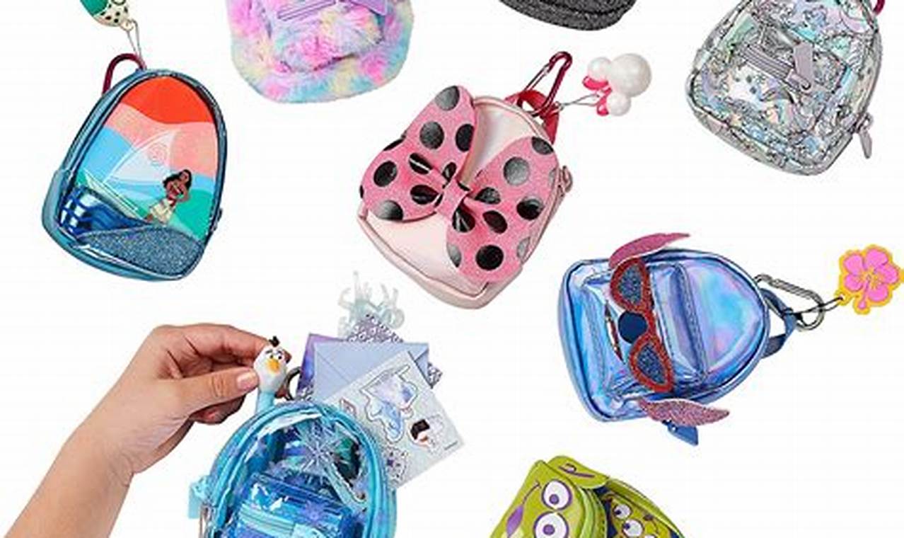 Tiny Treasures: Mini Toy Backpacks for Play & Fun!