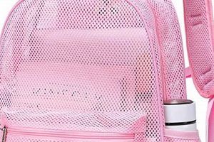 Shop Cute Mesh Backpacks for Backpacker [Style & See-Through!] | Ultimate Backpack Traveler Guide: Tips, Destinations & Budget Hacks