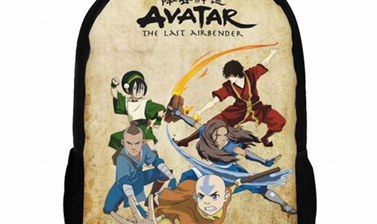 Carry Avatar Airbender Backpacks: Stylish Fan Gear