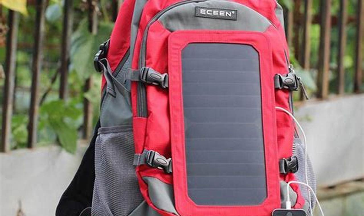 Power Up: Solar Panel Backpack for Backpackers On-the-Go! | Ultimate Backpack Traveler Guide: Tips, Destinations & Budget Hacks