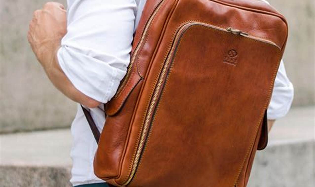 Premium Slim Leather Backpack: Style & Security | Ultimate Backpack Traveler Guide: Tips, Destinations & Budget Hacks