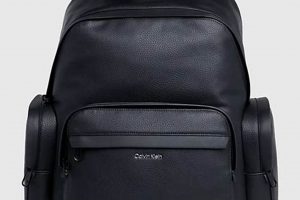 Premium Calvin Klein Black Leather Backpack - Shop Now! | Ultimate Backpack Traveler Guide: Tips, Destinations & Budget Hacks