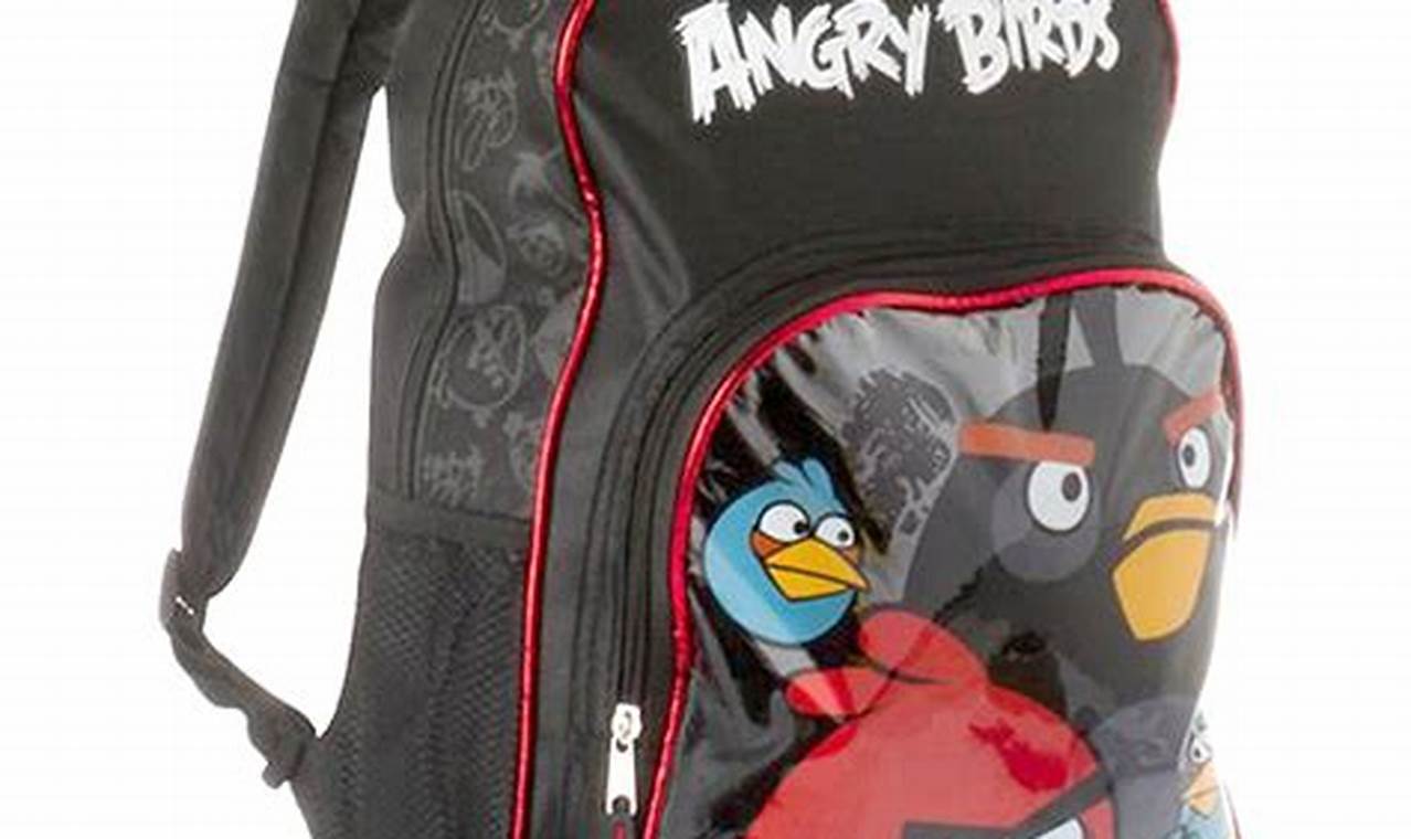 Shop Kids' Angry Birds Backpacks - Best Backpack Deals! | Ultimate Backpack Traveler Guide: Tips, Destinations & Budget Hacks