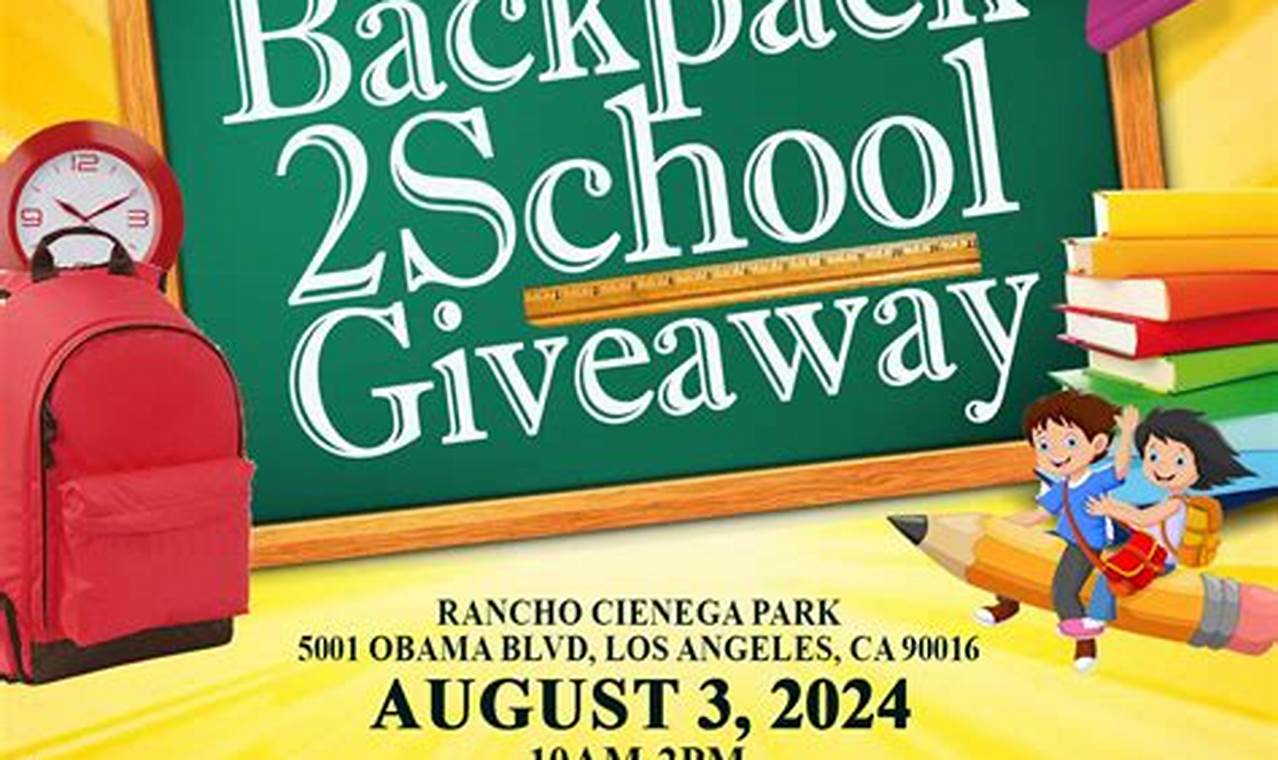 Find a FREE Backpack Giveaway 2024 Near Me! [Guide] | Ultimate Backpack Traveler Guide: Tips, Destinations & Budget Hacks