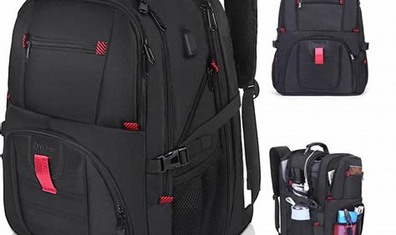 Best Red and Black Travel Backpacks: Your Adventure Awaits! | Ultimate Backpack Traveler Guide: Tips, Destinations & Budget Hacks