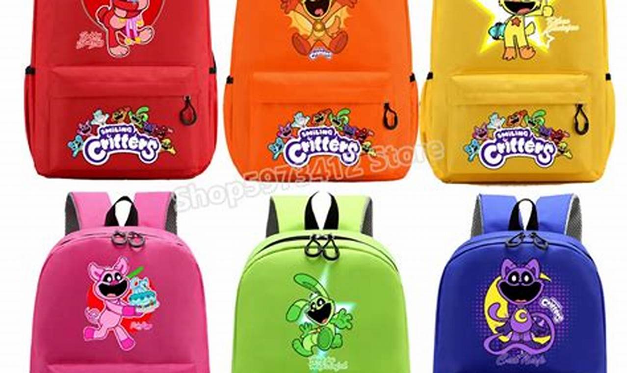 The Best Smiling Critters Backpack for Little Adventurers! | Ultimate Backpack Traveler Guide: Tips, Destinations & Budget Hacks