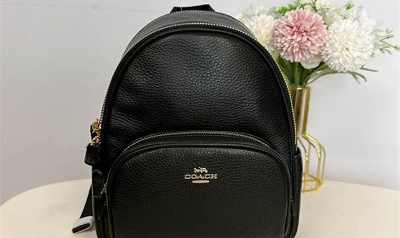 Best Black Coach Mini Backpack [Style & Value] | Ultimate Backpack Traveler Guide: Tips, Destinations & Budget Hacks