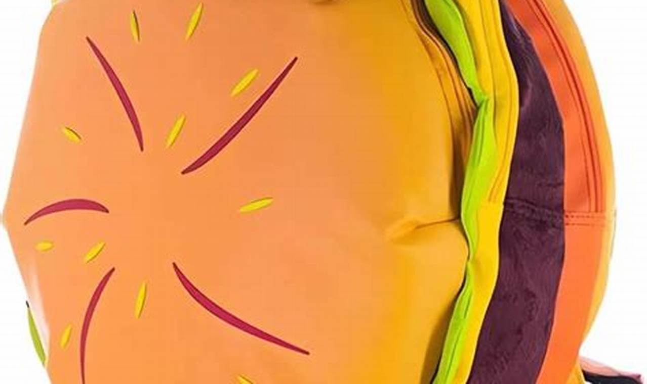 Carry Burgers? Novel Burger Backpacks for Backpackers! | Ultimate Backpack Traveler Guide: Tips, Destinations & Budget Hacks