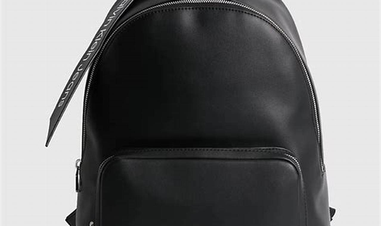 Premium Calvin Klein Leather Backpack | Style & Durability | Ultimate Backpack Traveler Guide: Tips, Destinations & Budget Hacks