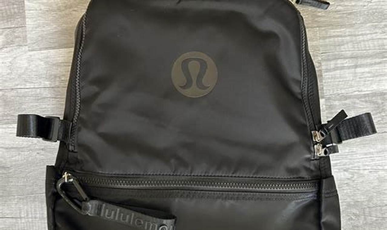 Buy Black Lululemon Backpack: Styles &amp; Deals! | Ultimate Backpack Traveler Guide: Tips, Destinations & Budget Hacks