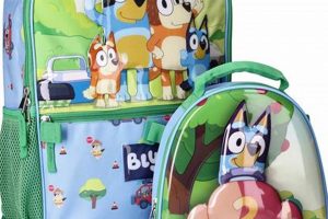 Bluey Backpack & Lunch Box: [Child's Name]'s Adventure Set! | Ultimate Backpack Traveler Guide: Tips, Destinations & Budget Hacks