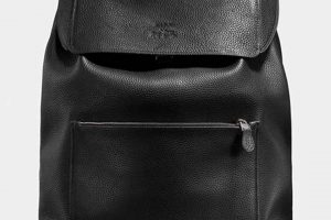 Stylish Black Leather Backpack Coach: Guide &amp; More | Ultimate Backpack Traveler Guide: Tips, Destinations & Budget Hacks