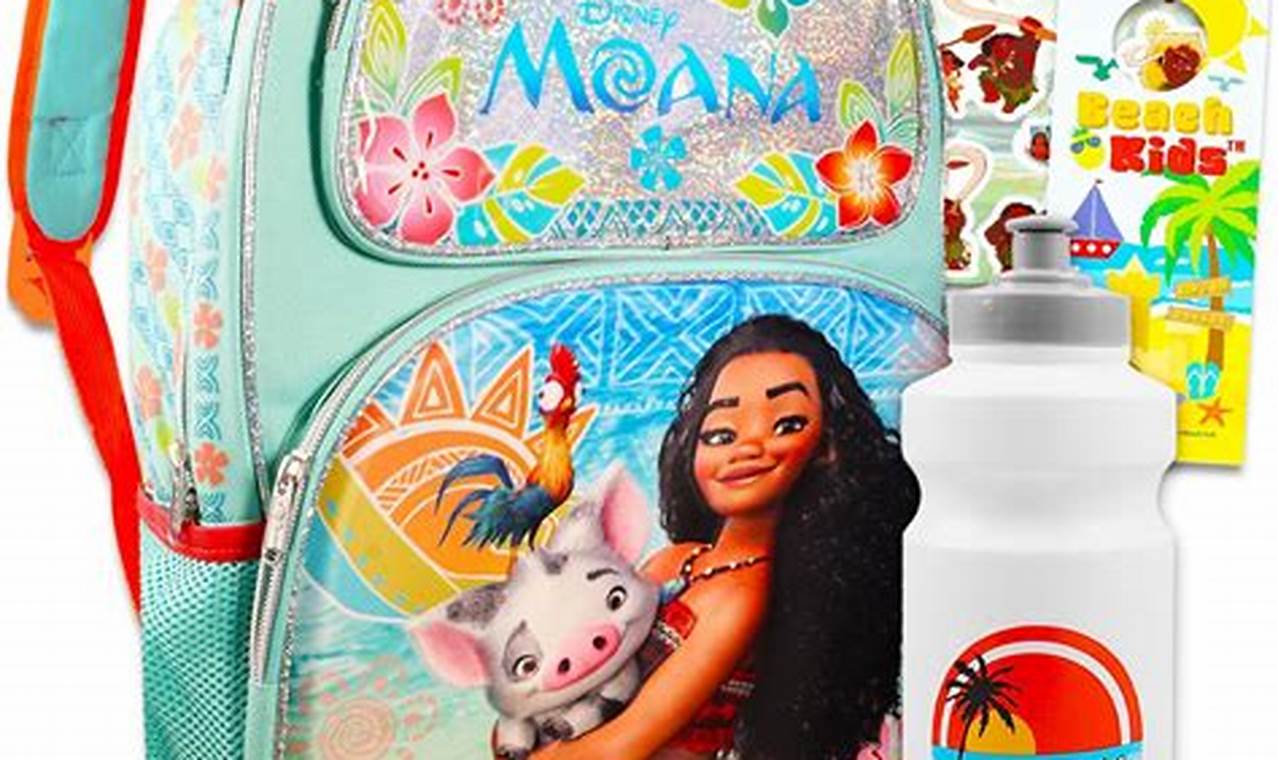 Best Moana Backpack [Deals!] For Adventurous Kids | Ultimate Backpack Traveler Guide: Tips, Destinations & Budget Hacks