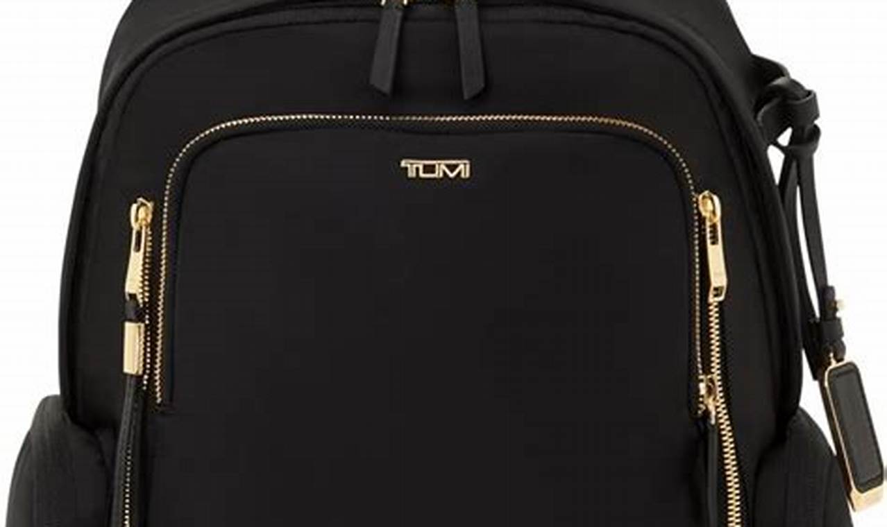 Stylish Black Backpack with Gold Accents for You! | Ultimate Backpack Traveler Guide: Tips, Destinations & Budget Hacks