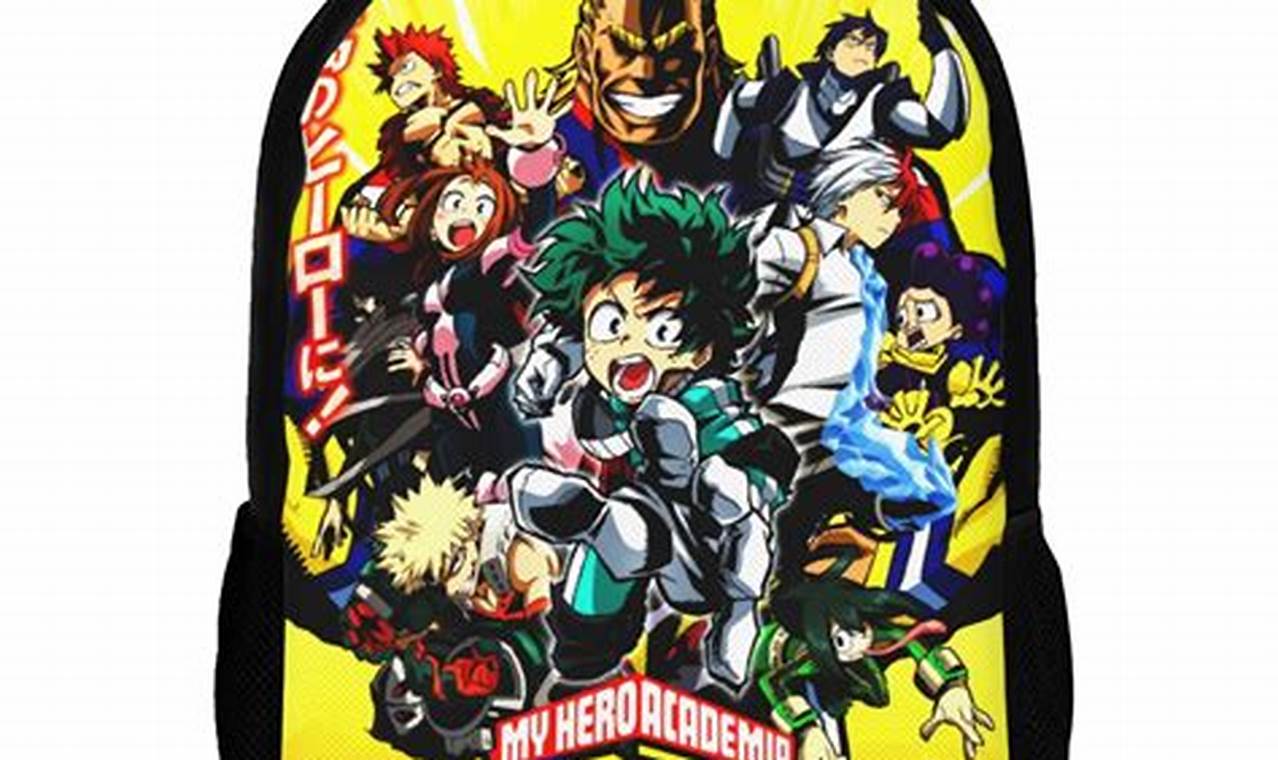 Epic My Hero Academia Backpacks: Carry Your Quirk! | Ultimate Backpack Traveler Guide: Tips, Destinations & Budget Hacks