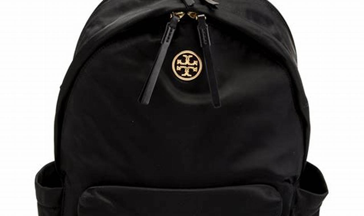 Shop Stylish Tory Burch Black Backpacks - On Sale Now! | Ultimate Backpack Traveler Guide: Tips, Destinations & Budget Hacks