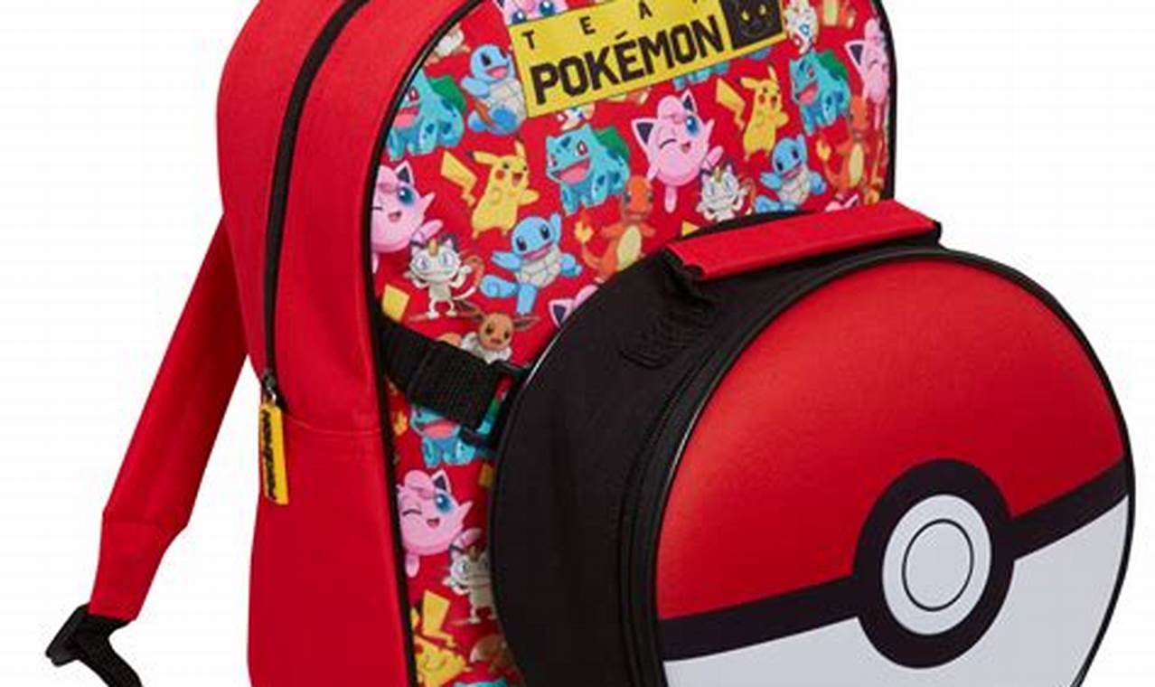 Best Pokemon Backpack & Lunchbox Set for Little Trainers! | Ultimate Backpack Traveler Guide: Tips, Destinations & Budget Hacks