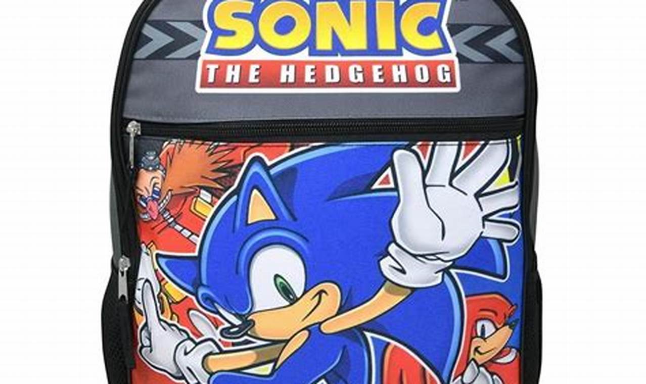 Best Sonic the Hedgehog Backpack: For Speedy Adventures! | Ultimate Backpack Traveler Guide: Tips, Destinations & Budget Hacks