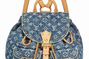 The Backpacker's Louis Vuitton Denim Backpack: Style &amp; Luxury! | Ultimate Backpack Traveler Guide: Tips, Destinations & Budget Hacks