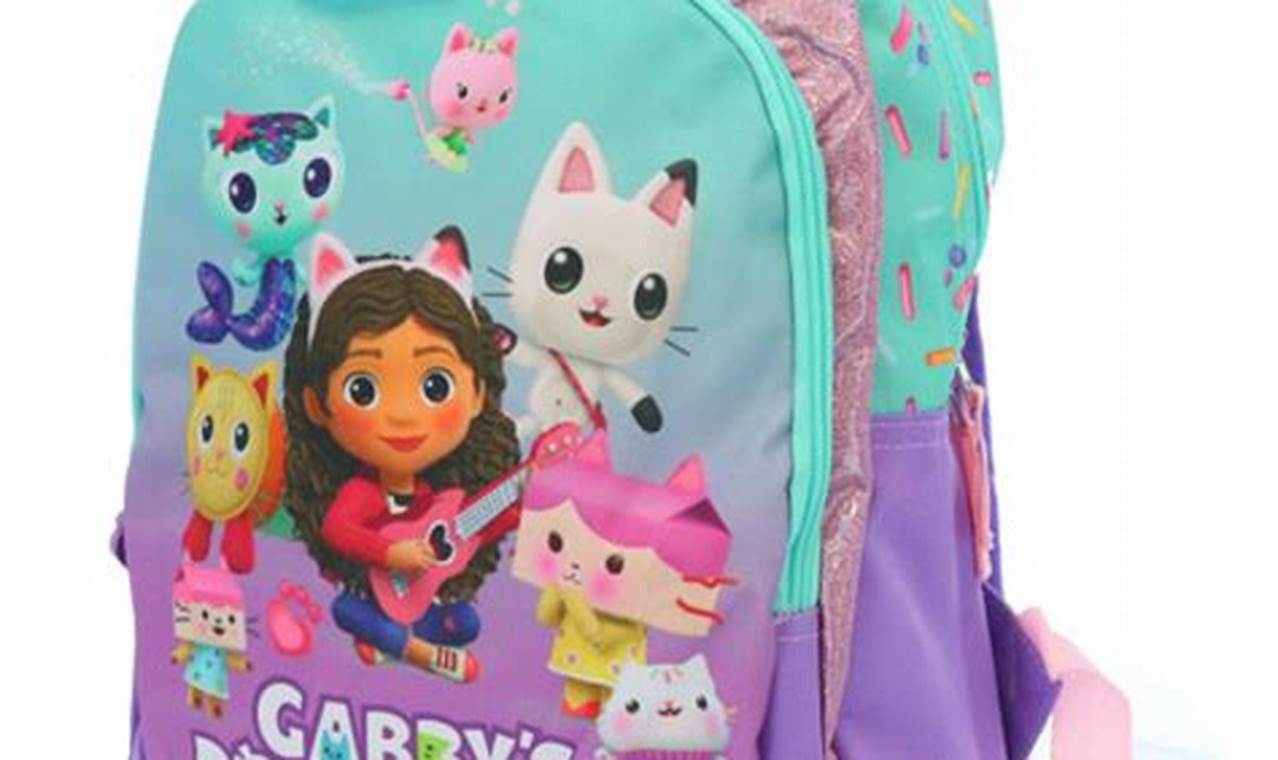 Gabby's Dollhouse Backpack: The Cutest School Bag! | Ultimate Backpack Traveler Guide: Tips, Destinations & Budget Hacks