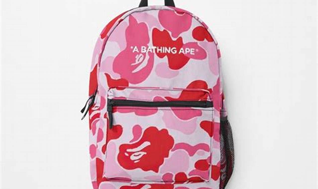 The Ultimate Pink Bape Backpack Guide for Streetwear Style | Ultimate Backpack Traveler Guide: Tips, Destinations & Budget Hacks