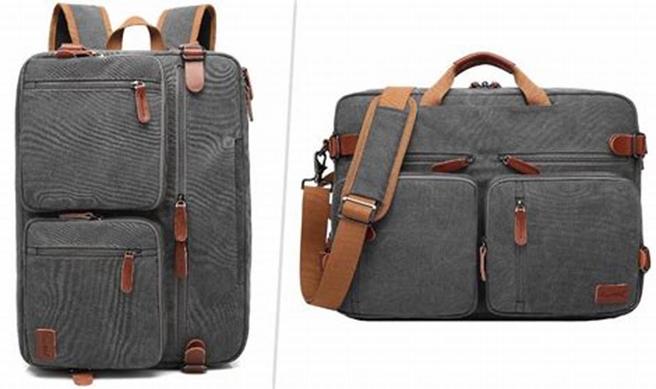 The Ultimate Convertible Briefcase Backpack for Travelers! | Ultimate Backpack Traveler Guide: Tips, Destinations & Budget Hacks