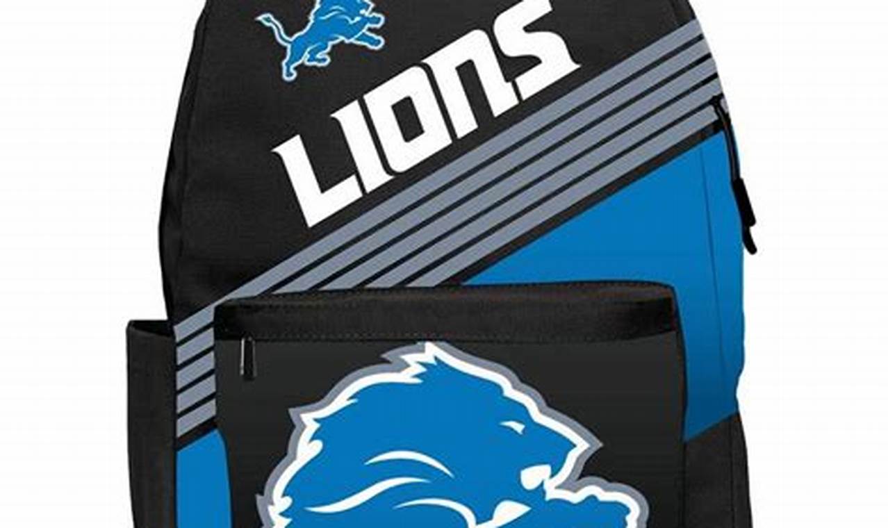 Gear Up! Detroit Lions Backpack: Fan & Travel Pack | Ultimate Backpack Traveler Guide: Tips, Destinations & Budget Hacks