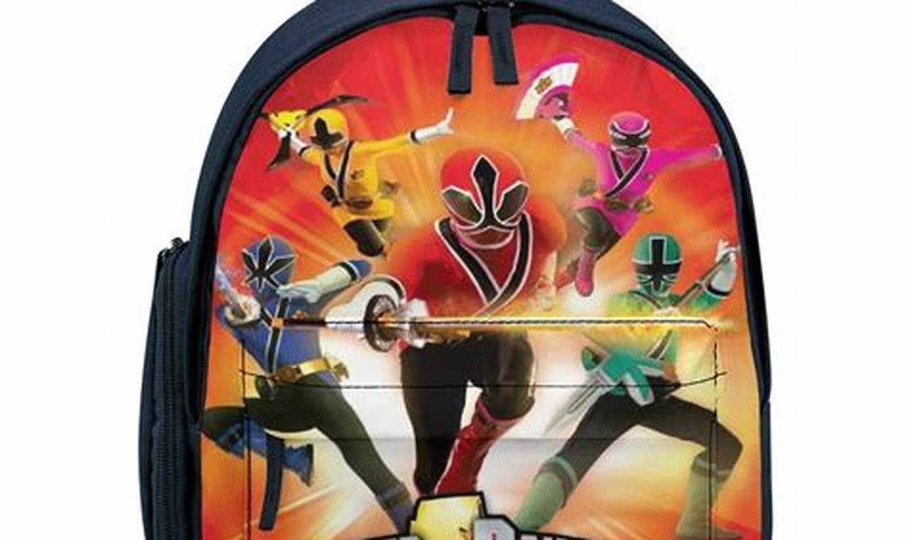 Best Power Ranger Backpack for School: Go Go Power! | Ultimate Backpack Traveler Guide: Tips, Destinations & Budget Hacks