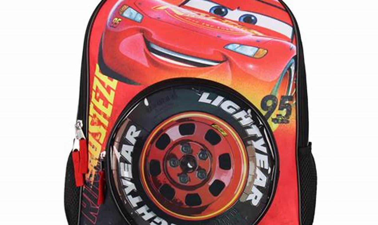 Lightning McQueen Backpack: Kids' "Cars" Adventure! | Ultimate Backpack Traveler Guide: Tips, Destinations & Budget Hacks